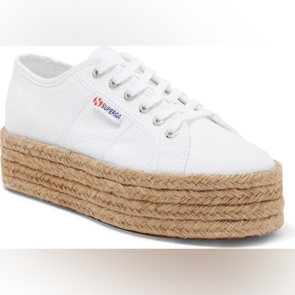 Superga Shoes - Superga platform espadrille sneaker